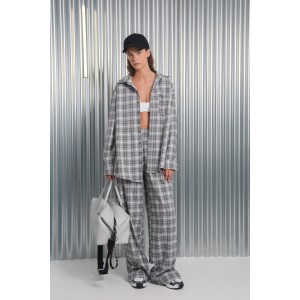 Arpyes Fortune Grey Check Πουκάμισο