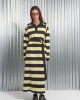 Arpyes Yamata Yellow/Brown Long Φόρεμα