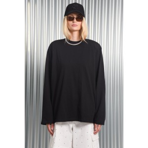 Arpyes Yoru Black Long-Sleeve Μπλούζα