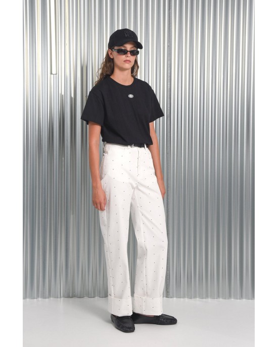 Arpyes Osaka White Παντελόνι