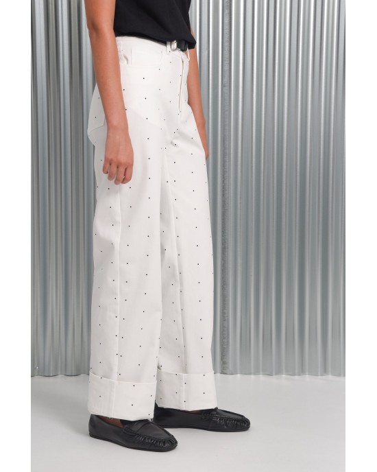 Arpyes Osaka White Παντελόνι