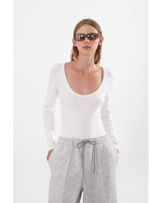 Arpyes Sashimi Bodysuit White Μπλούζα