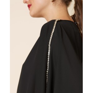 Avant Garde Black Oversized Μπλούζα