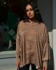 Avant Garde Logo Camel Relaxed Oversized Πουκάμισο