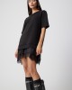 Avant Garde Jersey Mini Black With Lingerie Details Φόρεμα Avant Garde Jersey Mini Black With Lingerie Details Φόρεμα