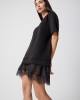 Avant Garde Jersey Mini Black With Lingerie Details Φόρεμα Avant Garde Jersey Mini Black With Lingerie Details Φόρεμα