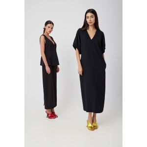 Avant Garde Midi Oversized Black Φόρεμα Avant Garde Midi Oversized Black Φόρεμα