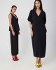 Avant Garde Midi Oversized Black Φόρεμα Avant Garde Midi Oversized Black Φόρεμα