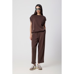 Avant Garde Heavy Weight Jersey Brown Μπλούζα & Παντελόνι