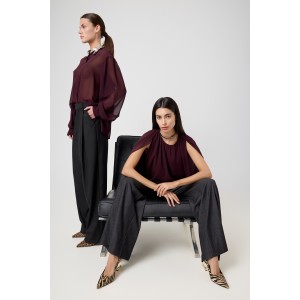 Avant Garde Loose Fit Burgundy Μπλούζα Avant Garde Loose Fit Burgundy Μπλούζα