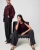 Avant Garde Loose Fit Burgundy Μπλούζα Avant Garde Loose Fit Burgundy Μπλούζα