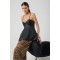 Avant Garde Faux Leather Black Μπλούζα Avant Garde Faux Leather Black Μπλούζα