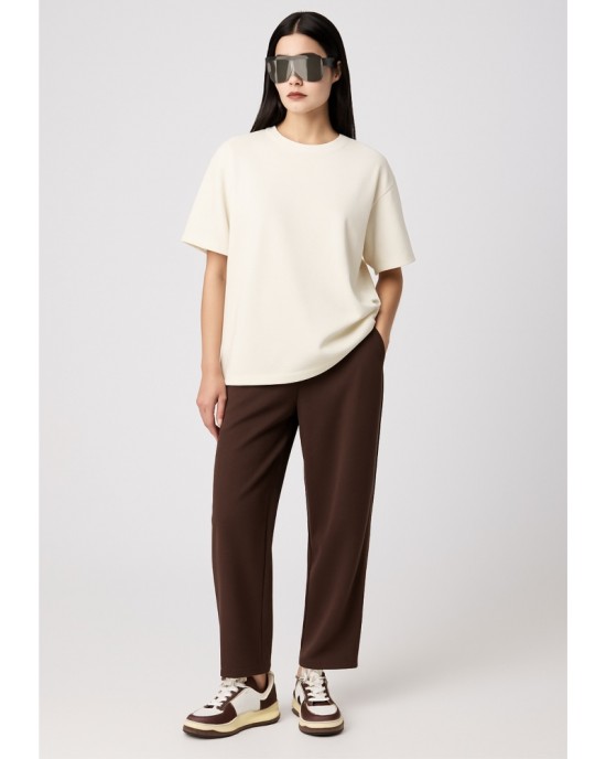 Avant Garde Heavy Weight Jersey Oversized Ecru Μπλούζα Avant Garde Heavy Weight Jersey Oversized Ecru Μπλούζα
