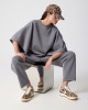 Avant Garde Heavy Weight Jersey Oversized Grey Μπλούζα Avant Garde Heavy Weight Jersey Oversized Grey Μπλούζα
