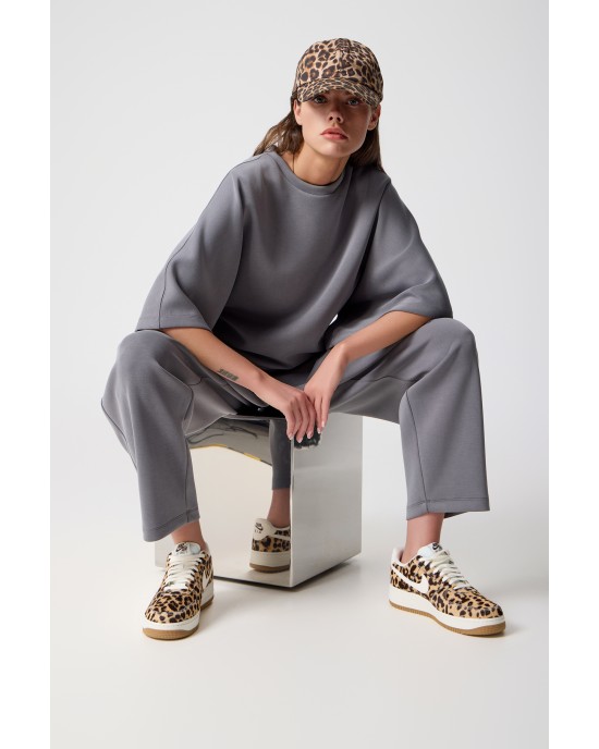 Avant Garde Heavy Weight Jersey Oversized Grey Μπλούζα Avant Garde Heavy Weight Jersey Oversized Grey Μπλούζα