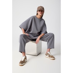 Avant Garde Heavy Weight Jersey Oversized Grey Μπλούζα Avant Garde Heavy Weight Jersey Oversized Grey Μπλούζα
