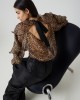 Avant Garde Ruffles Animal Print Μπλούζα Avant Garde Ruffles Animal Print Μπλούζα