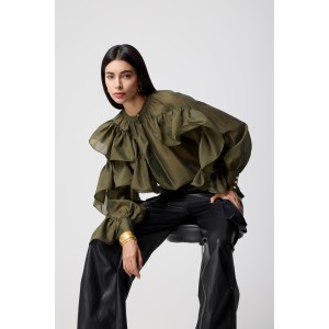 Avant Garde Faux Leather Cargo Black Παντελόνι Avant Garde Faux Leather Cargo Black Παντελόνι