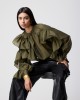 Avant Garde Faux Leather Cargo Black Παντελόνι Avant Garde Faux Leather Cargo Black Παντελόνι