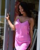 Avant Garde Slip Pink Maxi Φόρεμα