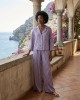 Avant Garde Mauve/Blue Set Πουκάμισο & Παντελόνι
