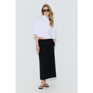 Avant Garde Straight Cut Black Φούστα