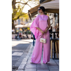 Avant Garde Satin Peony Pink Μπλούζα