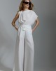 Avant Garde Linen-Effect Set Μπλούζα & Παντελόνι