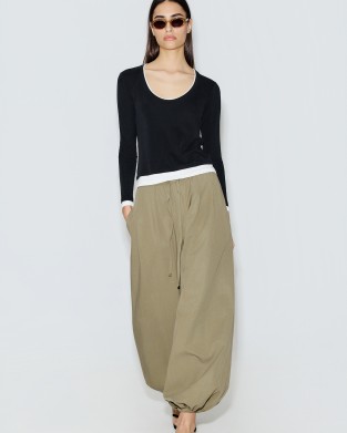 Avant Garde Longsleeve Black/White Μπλούζα