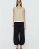Avant Garde Double-layered Sleeveless Vanilla Μπλούζα