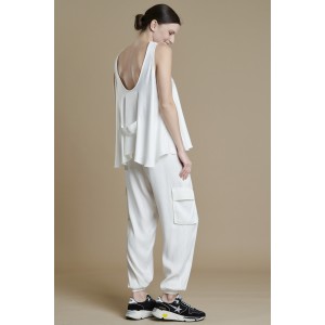 Avant Cargo Ecru Παντελόνι