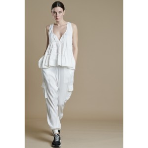 Avant Cargo Ecru Παντελόνι