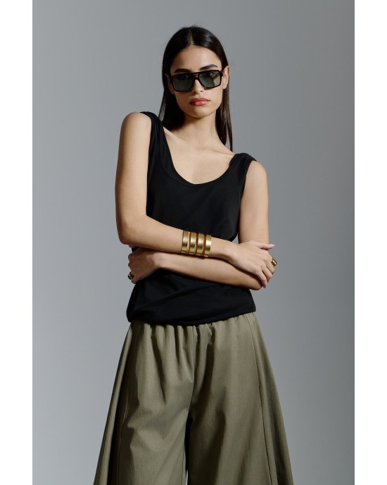 Avant Garde Harem Balloon Khaki Παντελόνι