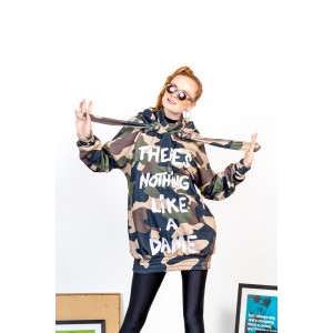 Ayios Rabia Φούτερ Παραλαγής Χακί