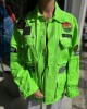 Ayios Basic Collection Fluo Green Oversized Τζάκετ