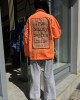 Ayios Basic Collection Fluo Orange Oversized Τζάκετ