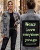 Ayios Basic Collection Grey Oversized Τζάκετ