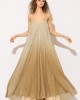 C-Throu Novella Φόρεμα Gold