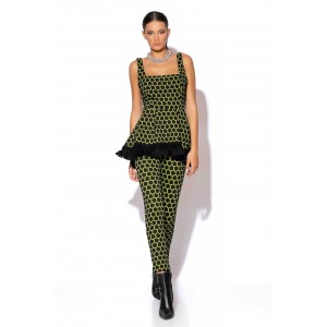 C-Throu Teresa Ζακάρ Πλεκτό Παντελόνι