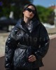 C-Throu Yakinthi Puffer Black Μπουφάν