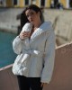 C-Throu Yakinthi Puffer Off White Μπουφάν