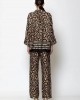 C-Throu Cheetah Animal Print Set Πουκάμισο & Παντελόνι