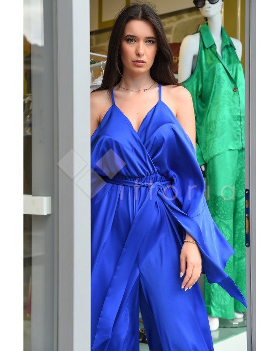 C-Throu Athena Blue Ολόσωμη Φόρμα