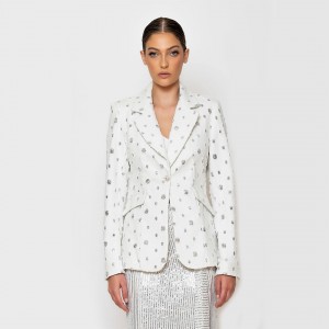 C-Throu Premium White Τζάκετ