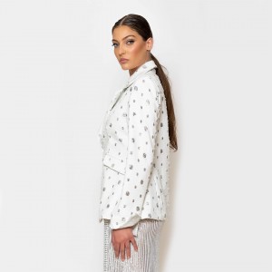 C-Throu Premium White Τζάκετ