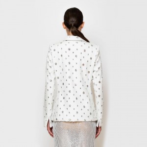 C-Throu Premium White Τζάκετ