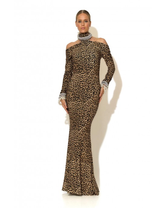 C-Throu Wend Animal Maxi Φόρεμα
