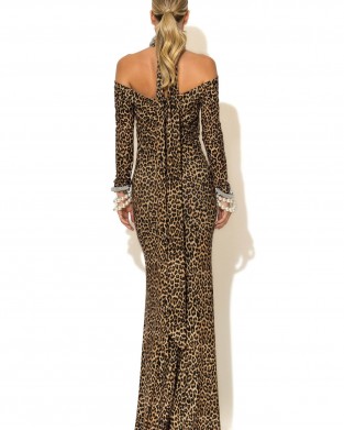 C-Throu Wend Animal Maxi Φόρεμα