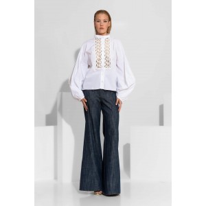 C-Throu Camomile Cotton White Πουκάμισο