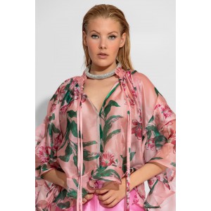 C-Throu Azalea Organza Pink Πουκάμισο/Μπλούζα